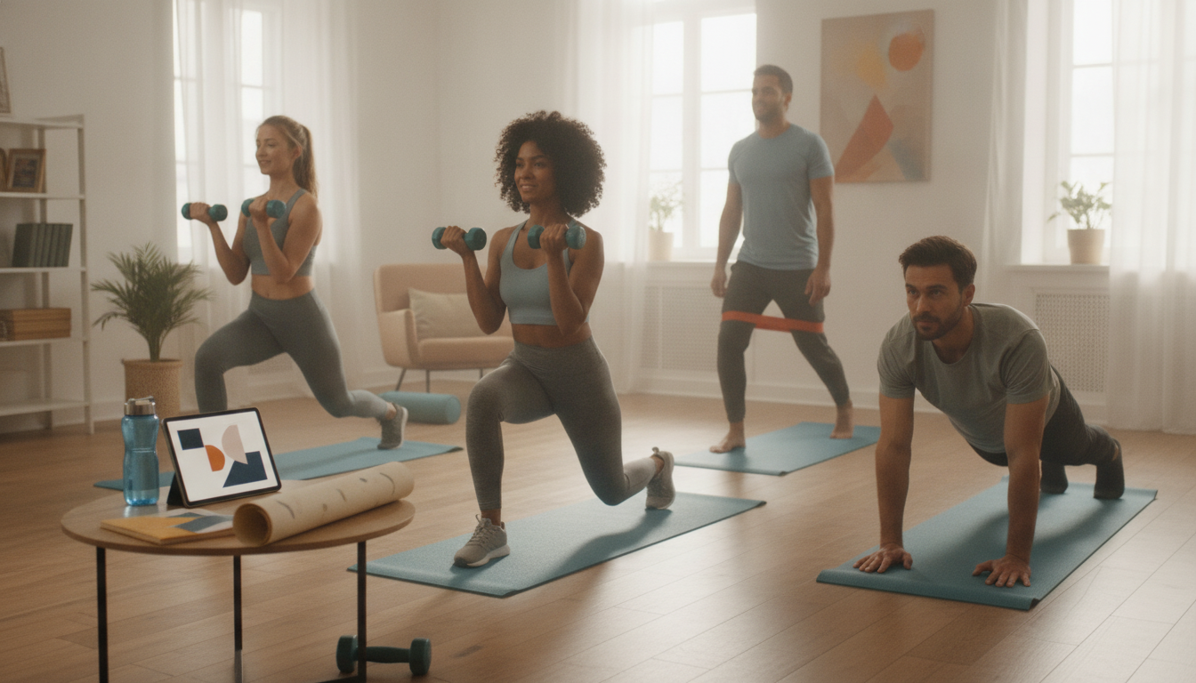 4-Week At-Home Workout Plan (Minimal Equipment, Daily)