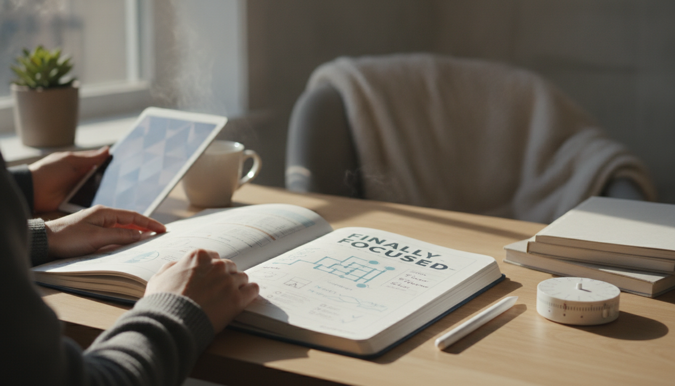 Finally Focused Workbook: Stop Procrastinating in 7 Days