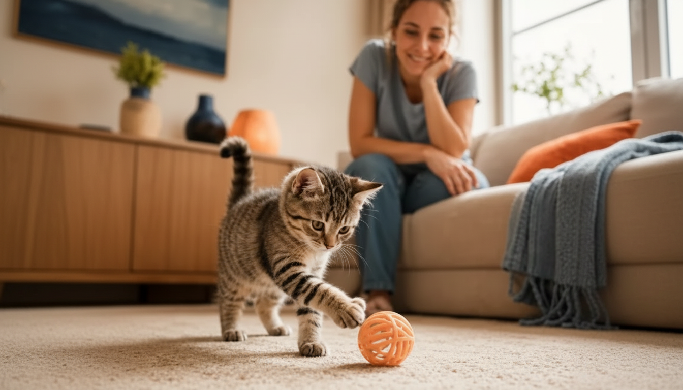 Indoor Cat Enrichment: DIY Toys, Play & Home Setup