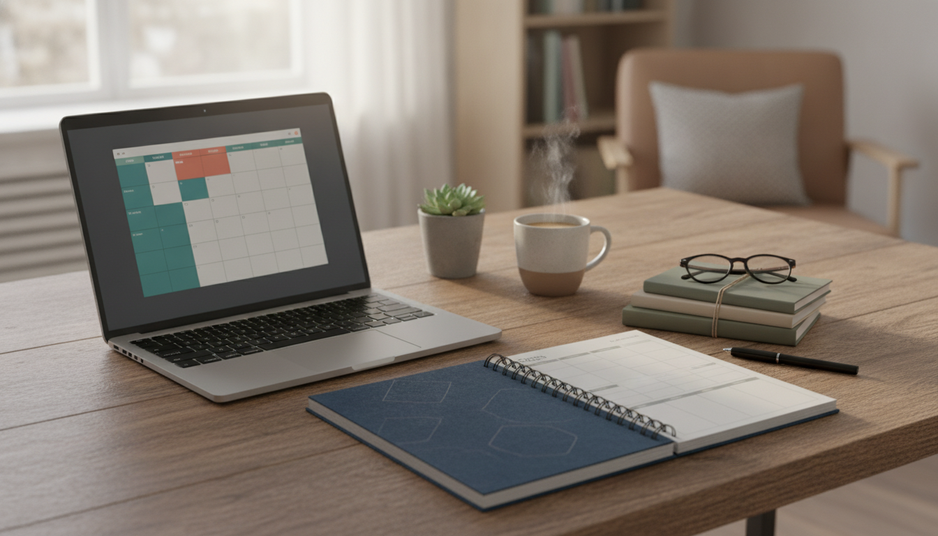 The Productivity Blueprint: Goals, Time Blocks & Routines